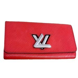 Louis Vuitton EPI Twist Coquelicot Red Wallet 2018